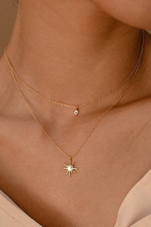 18k Non-tarnish Stainless Steel Chain Necklace