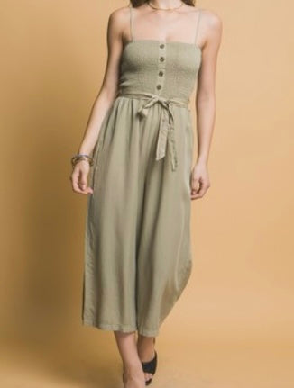 Olive jumpsuit