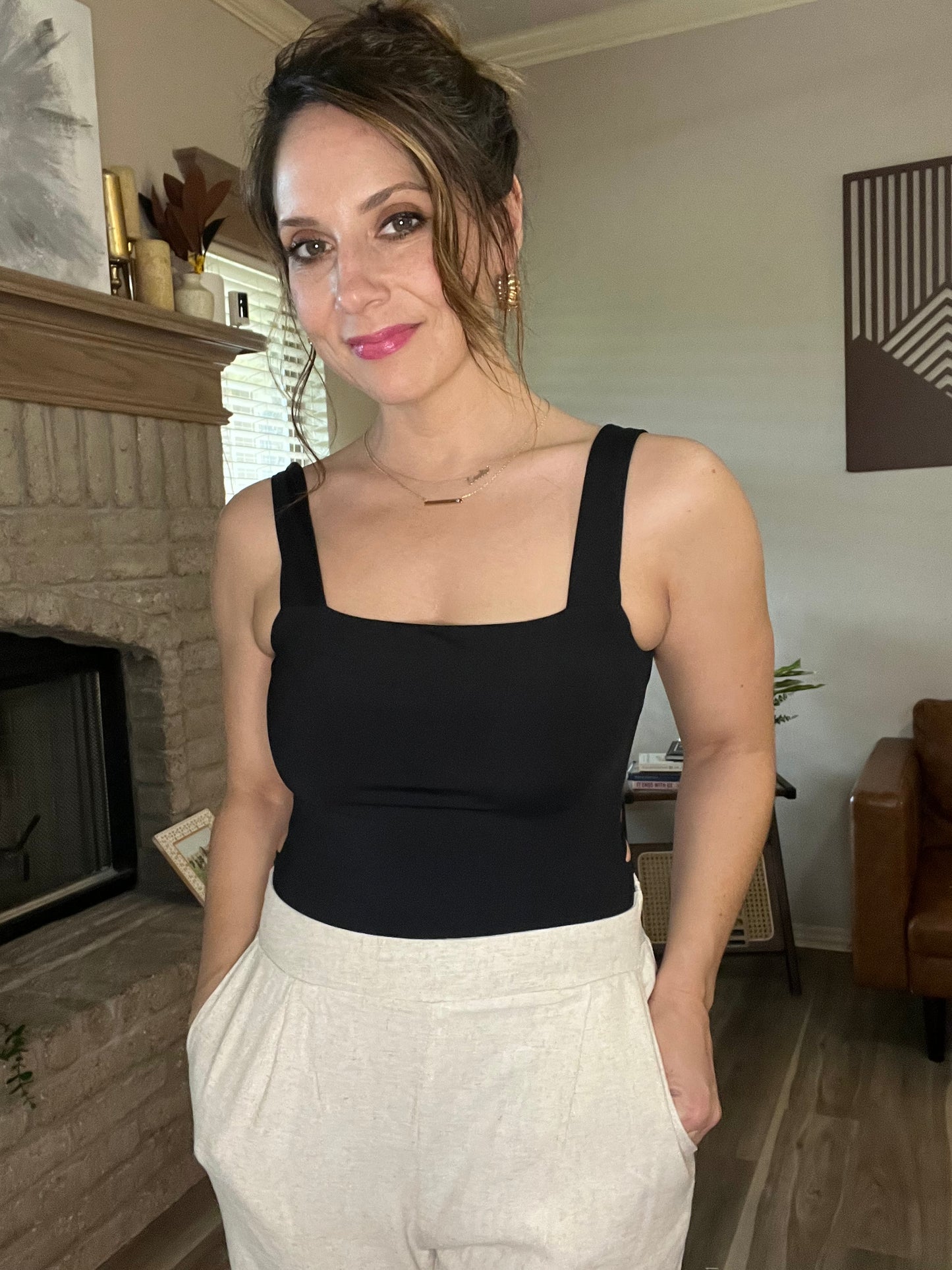 Black bodysuit
